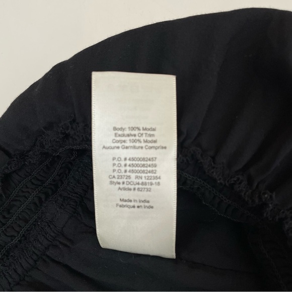 Wilfred Aritzia Irene La Boheme Black Wide Leg Jumpsuit - Picture 10 of 16